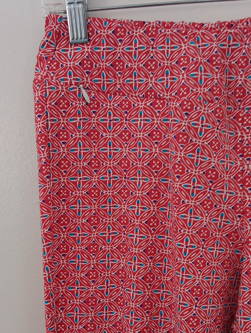 J. McLaughlin Pink Floral Medallion Legging Pants  #3585 - Picture 2 of 7